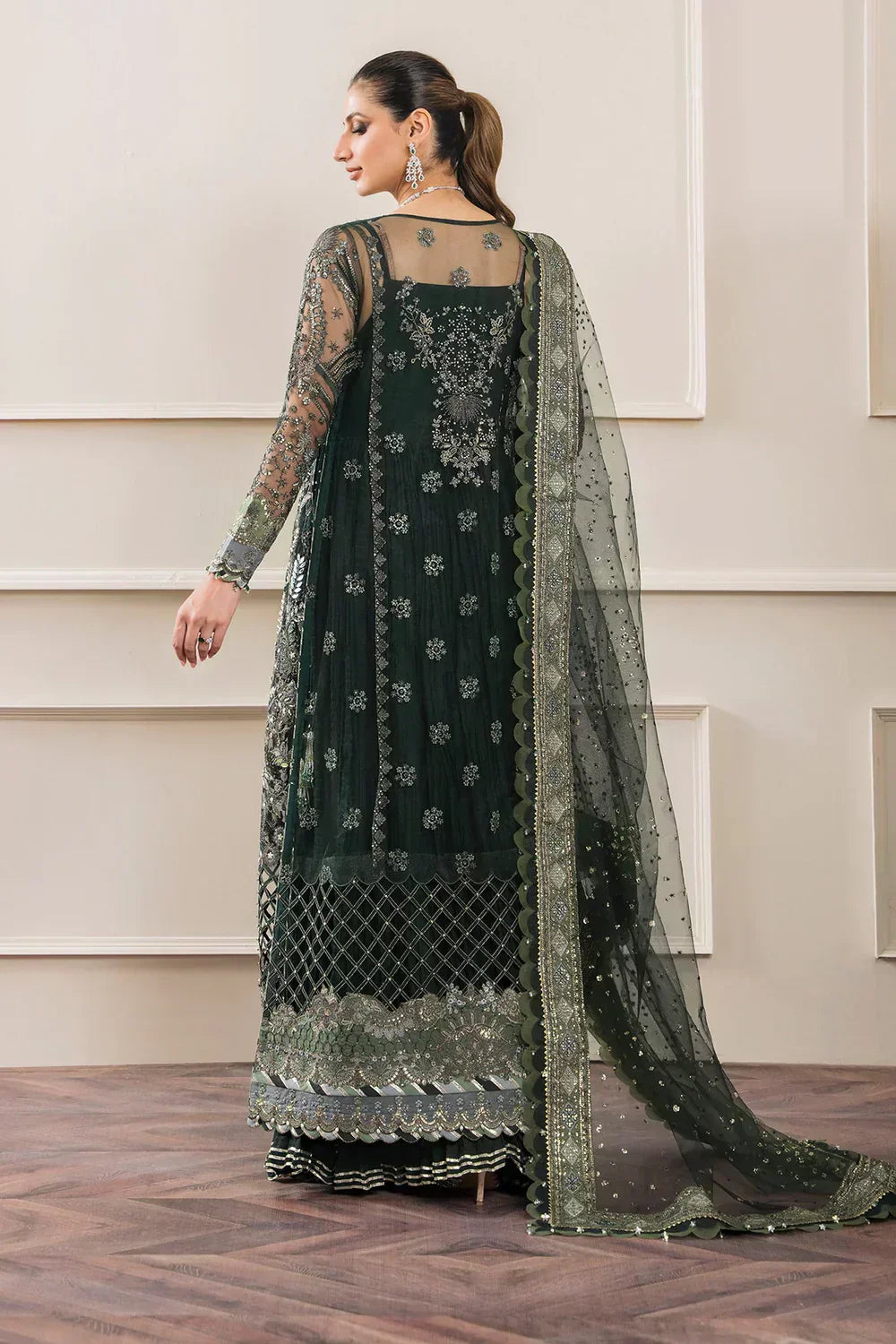 Baroque | Chantelle Embroidered Collection | CH12-05 - by - Libasekhas UK - Registered Vendor of : Baroque - 100% Original Designer Dresss