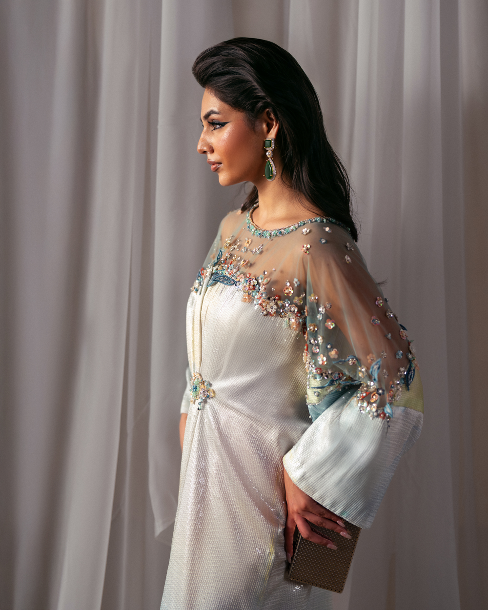Vasal | Zyra Luxe Pret 26 | Ocean Lux - by Libasekhas UK - Registered Vendor of : Vasal - 100% Original Designer Dress