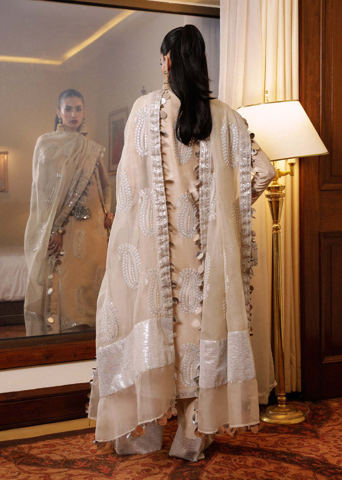 Hussain Rehar | Luxury Pret SS 24 | Moh - by - Libasekhas UK - Registered Vendor of : Hussain Rehar - 100% Original Designer Dresss