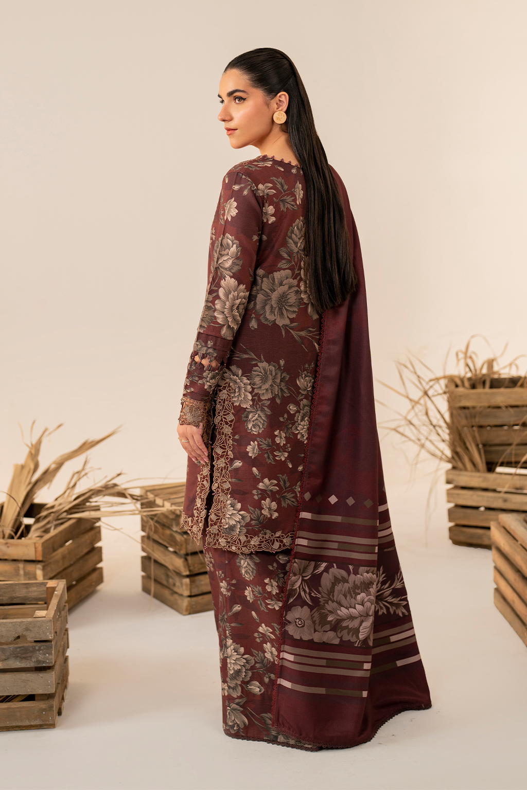 Iznik | Exclusive Winter | UE-350 - by - Libasekhas UK - Registered Vendor of : Iznik - 100% Original Designer Dresss