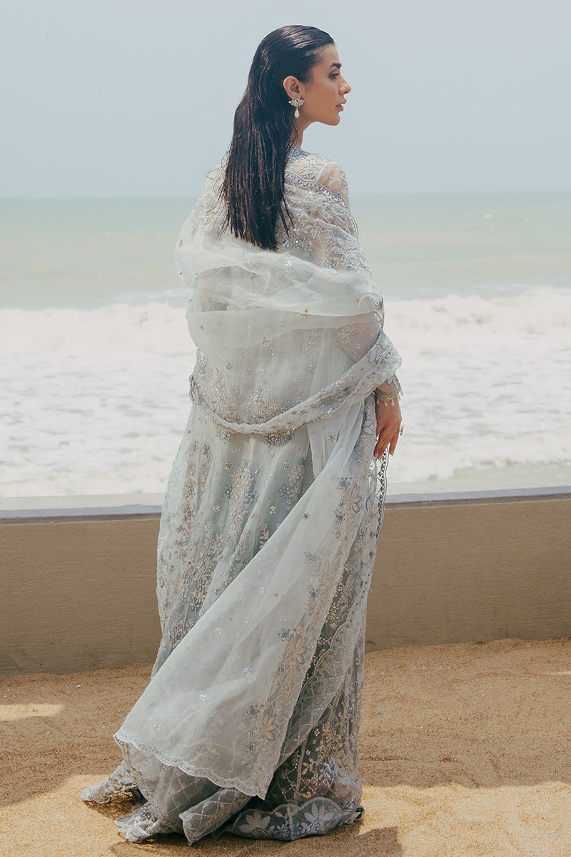 Cross Stitch | Wedding Collection 24 | SAFFRON CHARM - by - Libasekhas UK - Registered Vendor of : Cross Stitch - 100% Original Designer Dresss