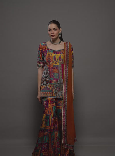 Zainab Chottani | Ramadan Edit 26 | Mirage flared - by Libasekhas UK - Registered Vendor of : Zainab Chottani - 100% Original Designer Dress