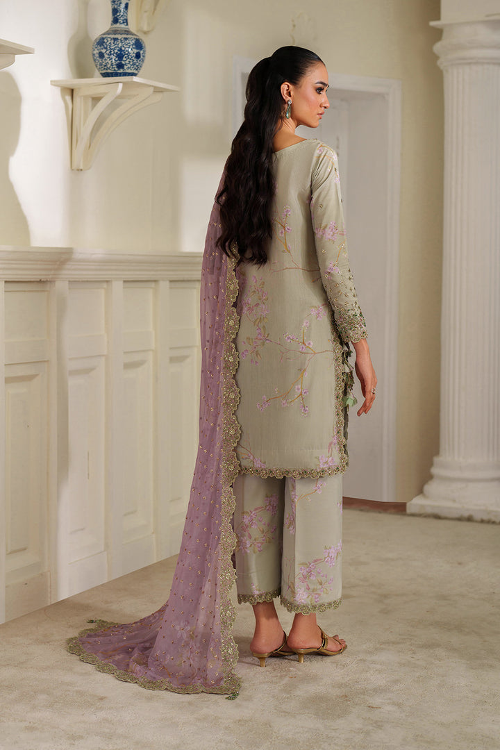 Iznik | Printed Formals | UE-539 - by Libasekhas UK - Registered Vendor of : Iznik - 100% Original Designer Dress