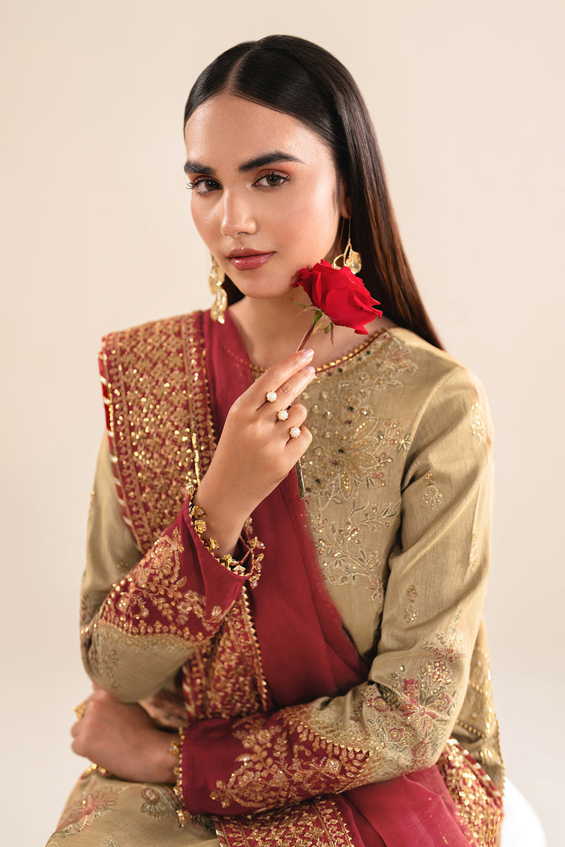 Baroque | Formal Collection | SILK UF-619 - by - Libasekhas UK - Registered Vendor of : Baroque - 100% Original Designer Dresss
