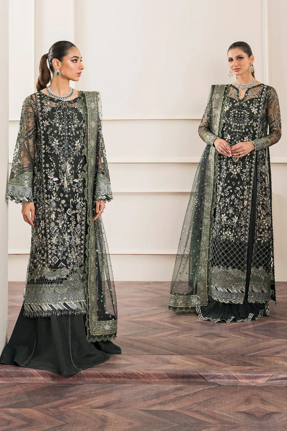 Baroque | Chantelle Embroidered Collection | CH12-05 - by - Libasekhas UK - Registered Vendor of : Baroque - 100% Original Designer Dresss