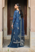 Iznik | Bandhani Formals | UE-331 - by - Libasekhas UK - Registered Vendor of : Iznik - 100% Original Designer Dresss