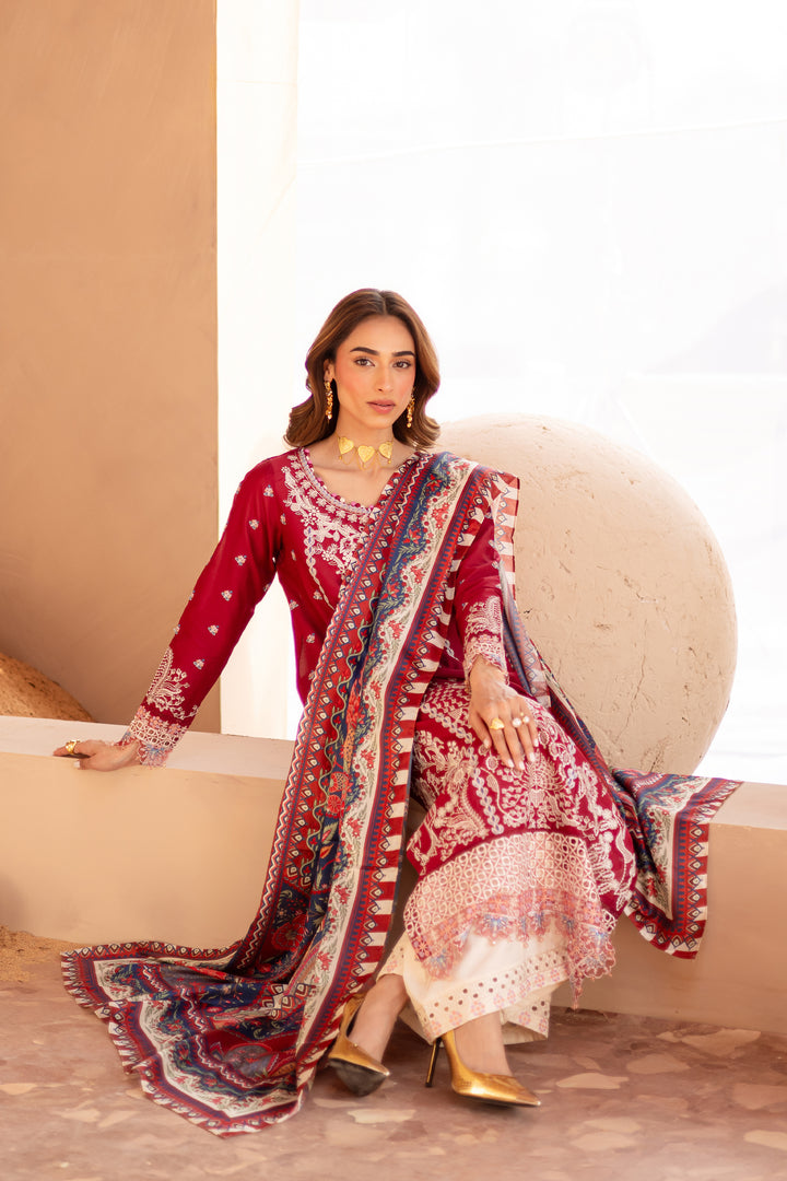 Batik | Ophelia Luxury Pret | Shreya - by - Libasekhas UK - Registered Vendor of : Batik - 100% Original Designer Dresss