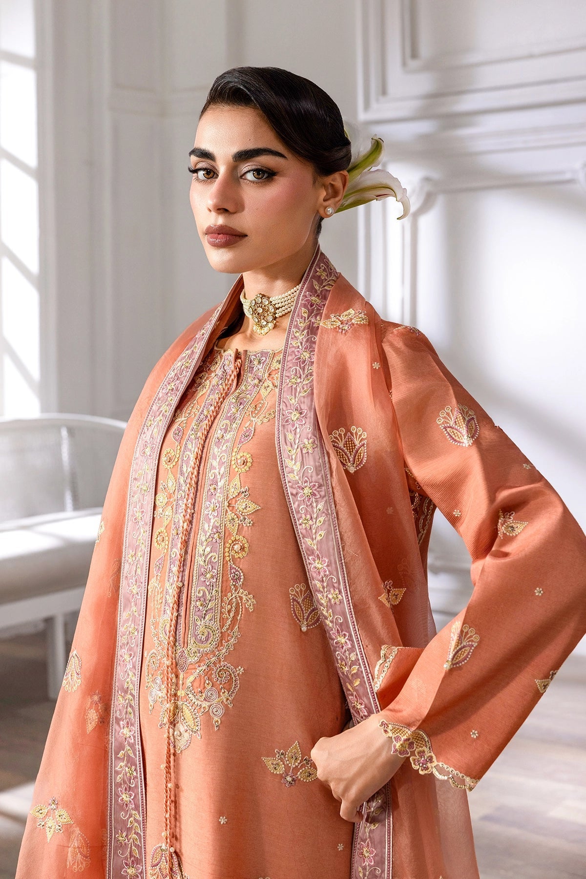 Rangrasiya | Lumeire Silk |Clara - by Libasekhas UK - Registered Vendor of : Rangrasiya - 100% Original Designer Dress