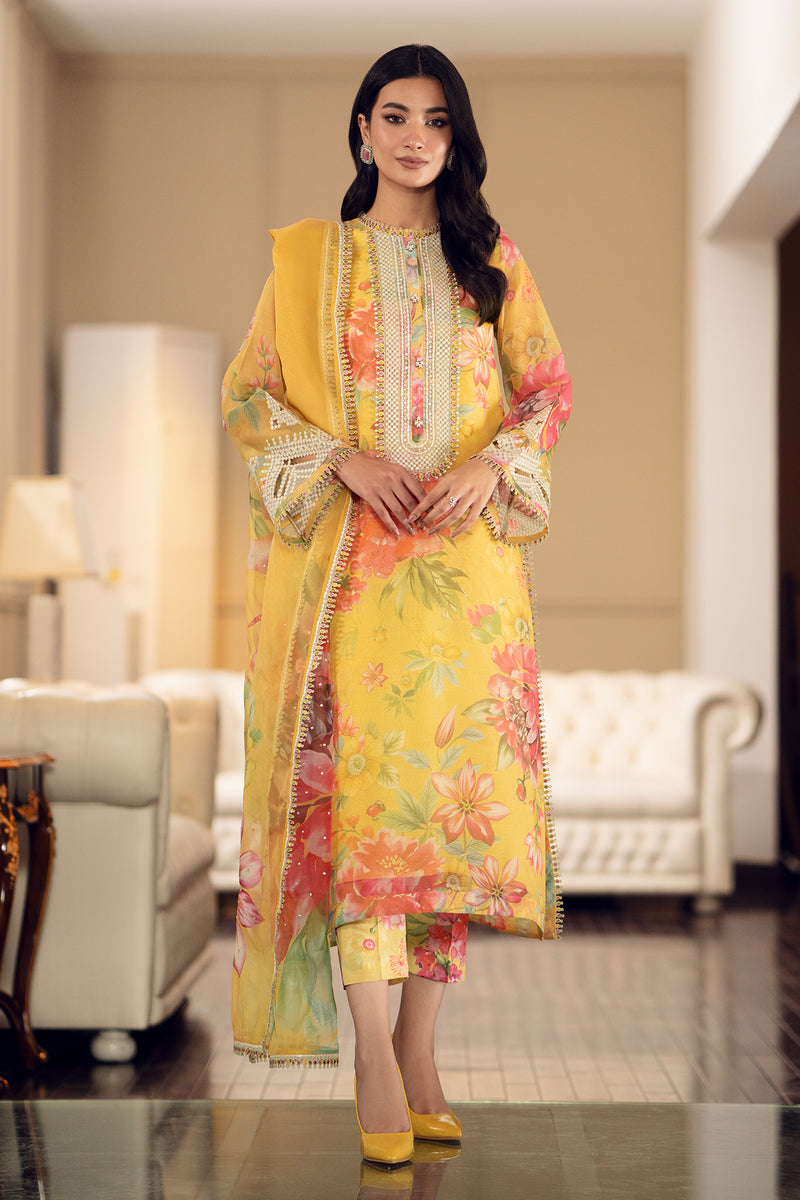 Baroque | Luxury Pret 24 | COTTON PATTI UF-509 - by - Libasekhas UK - Registered Vendor of : Baroque - 100% Original Designer Dresss