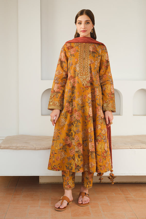 Baroque | Luxury Pret 24 | LAWN UF-653 - by - Libasekhas UK - Registered Vendor of : Baroque - 100% Original Designer Dresss