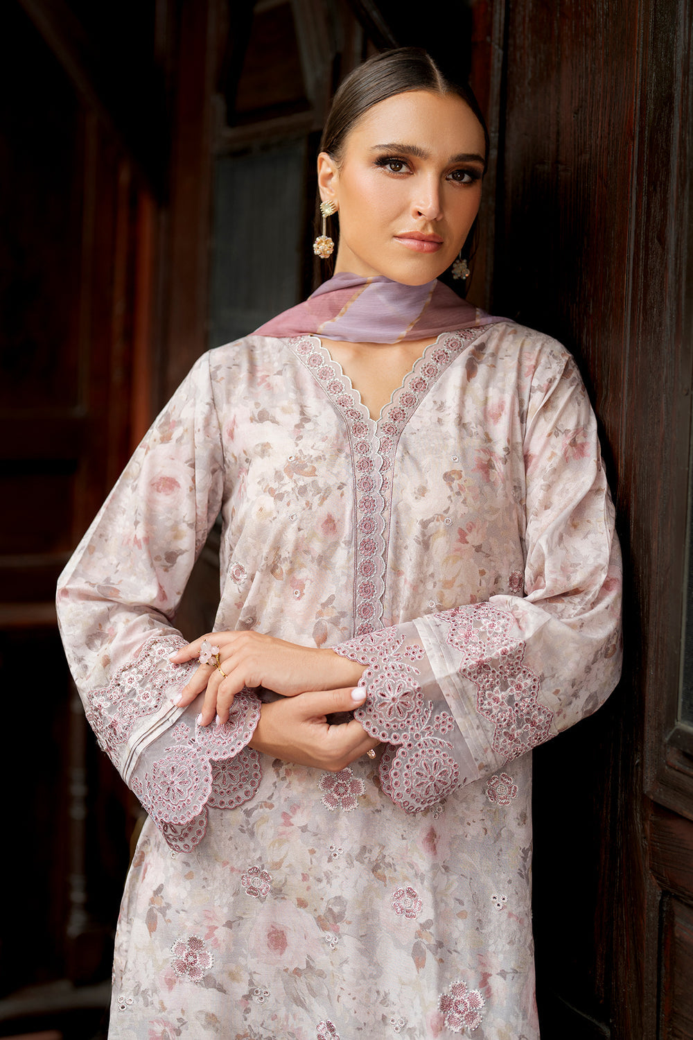 Baroque | Luxury Pret Summer | UF-4273 - by Libasekhas UK - Registered Vendor of : Baroque - 100% Original Designer Dress