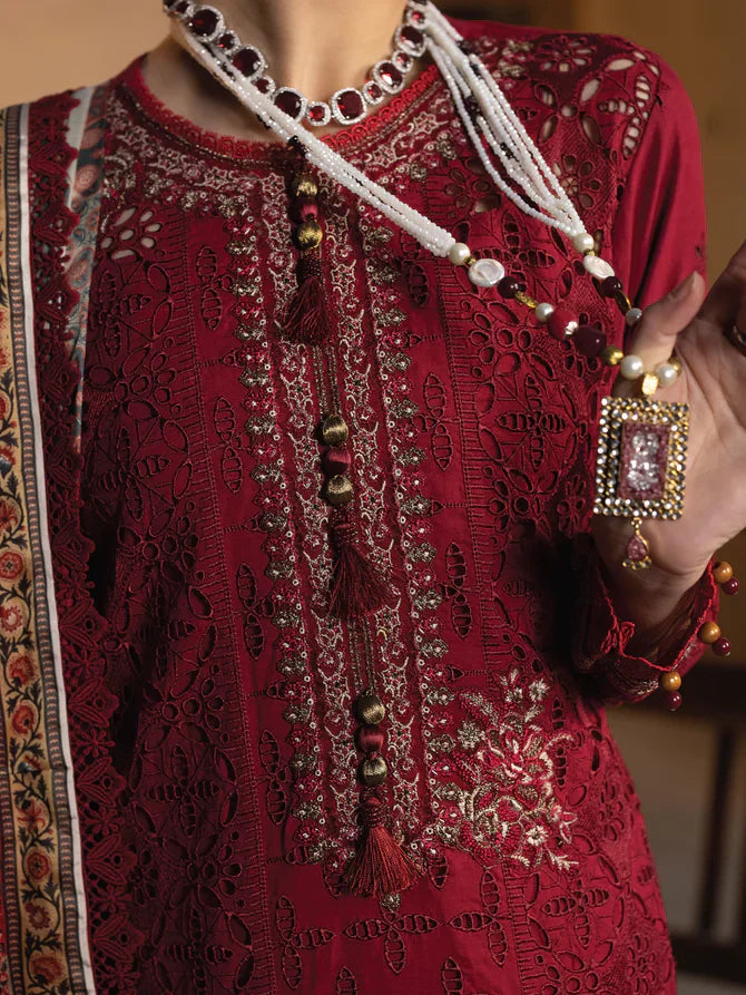 Faiza Faisal | Maya Luxury Lawn | Elif - by - Libasekhas UK - Registered Vendor of : Faiza Faisal - 100% Original Designer Dresss