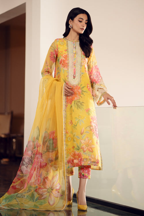 Baroque | Luxury Pret 24 | COTTON PATTI UF-509 - by - Libasekhas UK - Registered Vendor of : Baroque - 100% Original Designer Dresss