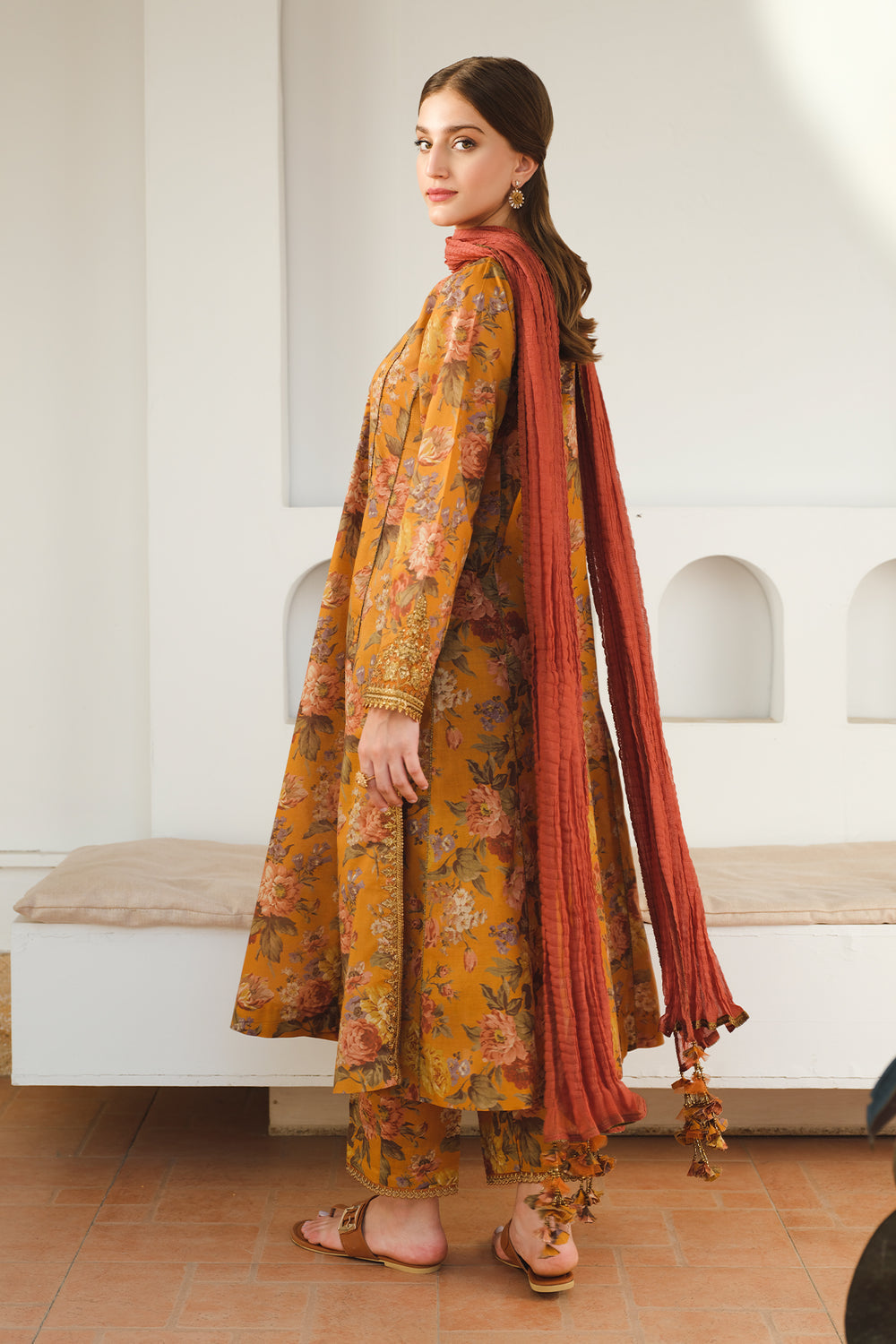 Baroque | Luxury Pret 24 | LAWN UF-653 - by - Libasekhas UK - Registered Vendor of : Baroque - 100% Original Designer Dresss
