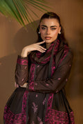 Sobia Nazir | Winter Shawl 25 | Design 7A - by Libasekhas UK - Registered Vendor of : Sobia Nazir - 100% Original Designer Dress