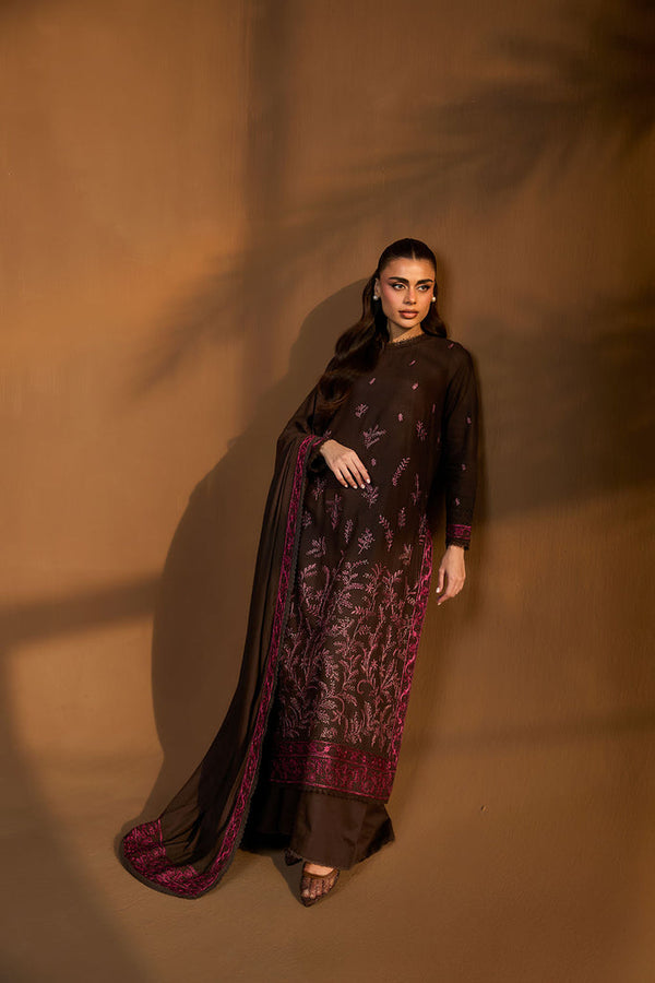 Sobia Nazir | Winter Shawl 25 | Design 7A - by Libasekhas UK - Registered Vendor of : Sobia Nazir - 100% Original Designer Dress