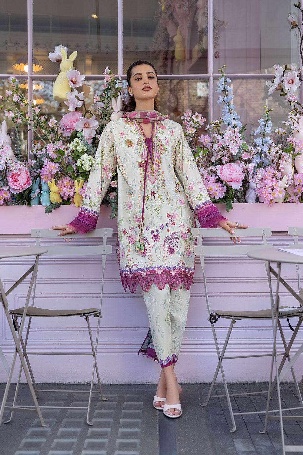 Sobia Nazir | Prints 26 | 7B - by Libasekhas UK - Registered Vendor of : Sobia Nazir - 100% Original Designer Dress