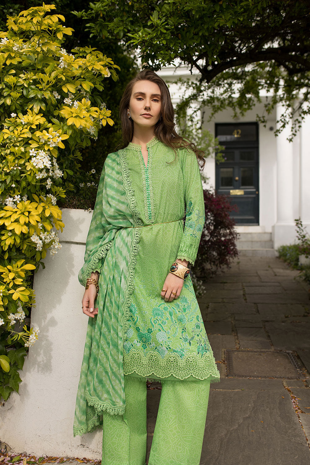 Sobia Nazir | Basics 25 | Design 7B - by - Libasekhas UK - Registered Vendor of : Sobia Nazir - 100% Original Designer Dresss