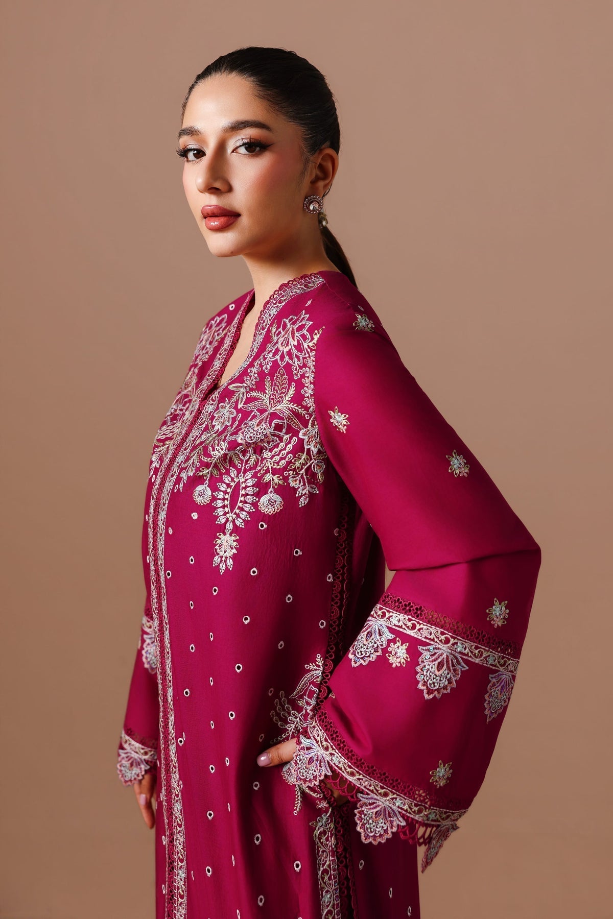 Akbar Aslam | Elan Luxury Lawn 26 | Marjaan - by Libasekhas UK - Registered Vendor of : Akbar Aslam - 100% Original Designer Dress
