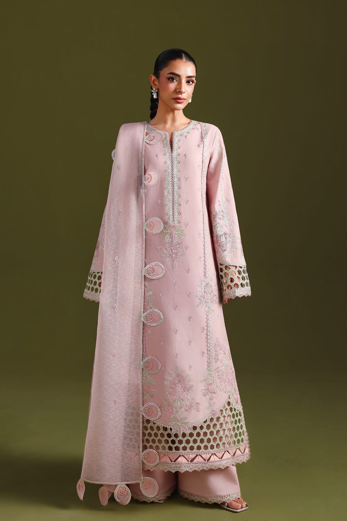 Akbar Aslam | Elan Luxury Lawn 26 | Mehrin - by Libasekhas UK - Registered Vendor of : Akbar Aslam - 100% Original Designer Dress