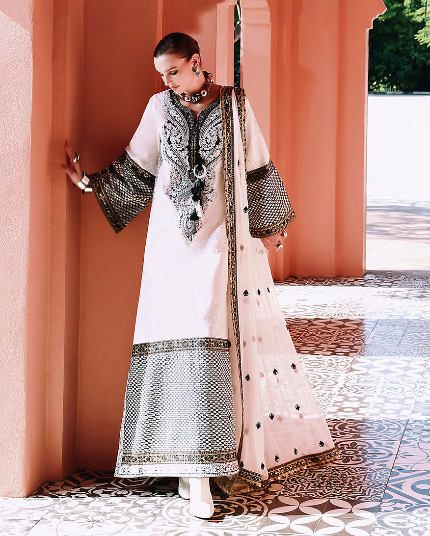 Mushq | Nuvera Raw Silk 26 | Gillian - by Libasekhas UK - Registered Vendor of : Mushq - 100% Original Designer Dress