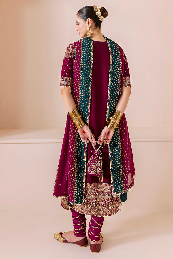 Jazmin | Chandni Velvet Formals 25 | Embroidered Velvet Formal CVF D-02 - by Libasekhas UK - Registered Vendor of : Jazmin - 100% Original Designer Dress
