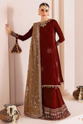 Jazmin | Chandni Velvet Formals 25 | Embroidered Velvet Formal CVF D-07 - by Libasekhas UK - Registered Vendor of : Jazmin - 100% Original Designer Dress