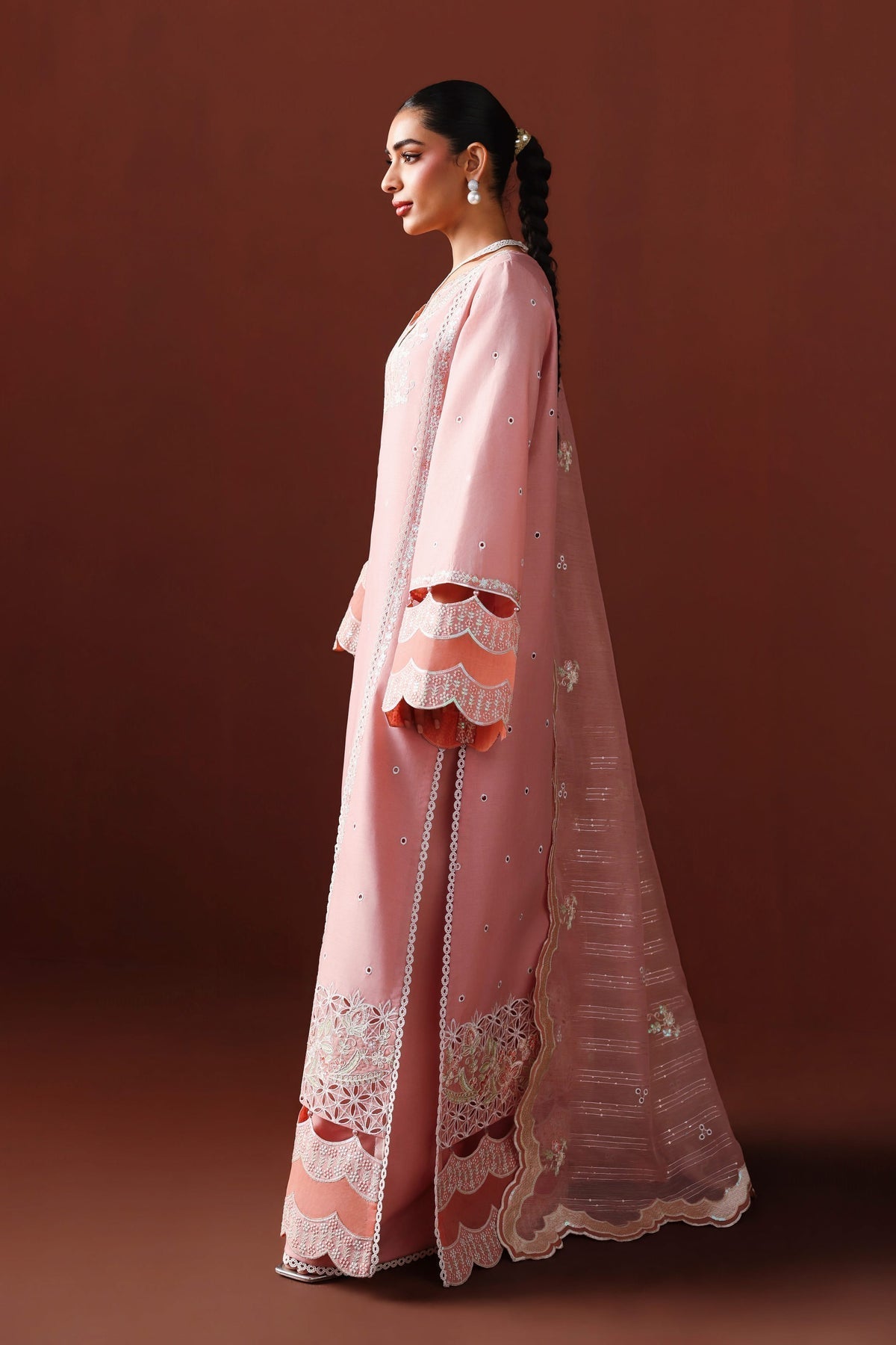 Akbar Aslam | Elan Luxury Lawn 26 | Mehrnaz - by Libasekhas UK - Registered Vendor of : Akbar Aslam - 100% Original Designer Dress