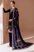 Jazmin | Chandni Velvet Formals 25 | Embroidered Velvet Formal CVF D-08 - by Libasekhas UK - Registered Vendor of : Jazmin - 100% Original Designer Dress