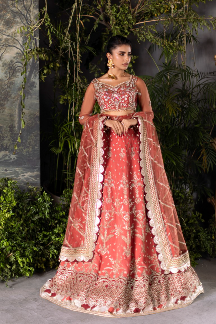 Saad Shaikh | Flurie Formals | Ember Rose - by - Libasekhas UK - Registered Vendor of : Saad Sheikh - 100% Original Designer Dresss