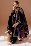 Jazmin | Chandni Velvet Formals 25 | Embroidered Velvet Formal CVF D-08 - by Libasekhas UK - Registered Vendor of : Jazmin - 100% Original Designer Dress