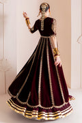 Jazmin | Chandni Velvet Formals 25 | Embroidered Velvet Formal CVF D-12 - by Libasekhas UK - Registered Vendor of : Jazmin - 100% Original Designer Dress