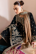 Jazmin | Chandni Velvet Formals 25 | Embroidered Velvet Formal CVF D-01 - by Libasekhas UK - Registered Vendor of : Jazmin - 100% Original Designer Dress
