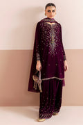Jazmin | Chandni Velvet Formals 25 | Embroidered Velvet Formal CVF D-05 - by Libasekhas UK - Registered Vendor of : Jazmin - 100% Original Designer Dress