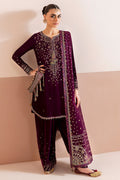Jazmin | Chandni Velvet Formals 25 | Embroidered Velvet Formal CVF D-05 - by Libasekhas UK - Registered Vendor of : Jazmin - 100% Original Designer Dress