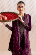 Jazmin | Chandni Velvet Formals 25 | Embroidered Velvet Formal CVF D-05 - by Libasekhas UK - Registered Vendor of : Jazmin - 100% Original Designer Dress