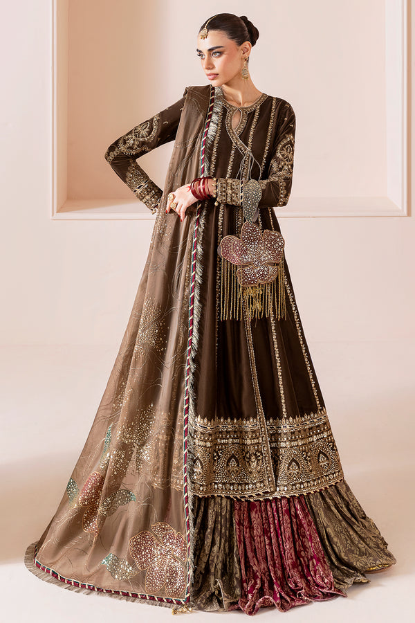 Jazmin | Chandni Velvet Formals 25 | Embroidered Velvet Formal CVF D-04 - by Libasekhas UK - Registered Vendor of : Jazmin - 100% Original Designer Dress