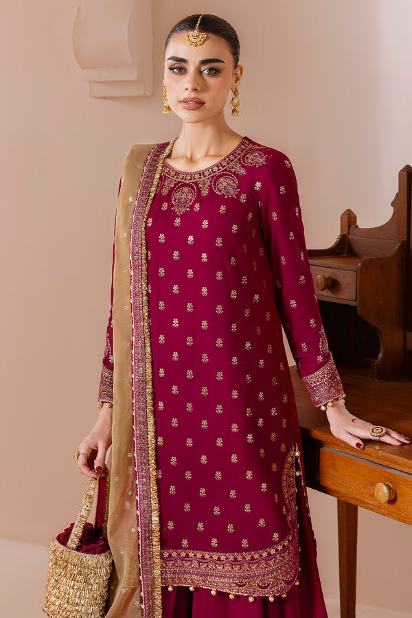 Jazmin | Chandni Velvet Formals 25 | Embroidered Velvet Formal CVF D-11 - by Libasekhas UK - Registered Vendor of : Jazmin - 100% Original Designer Dress