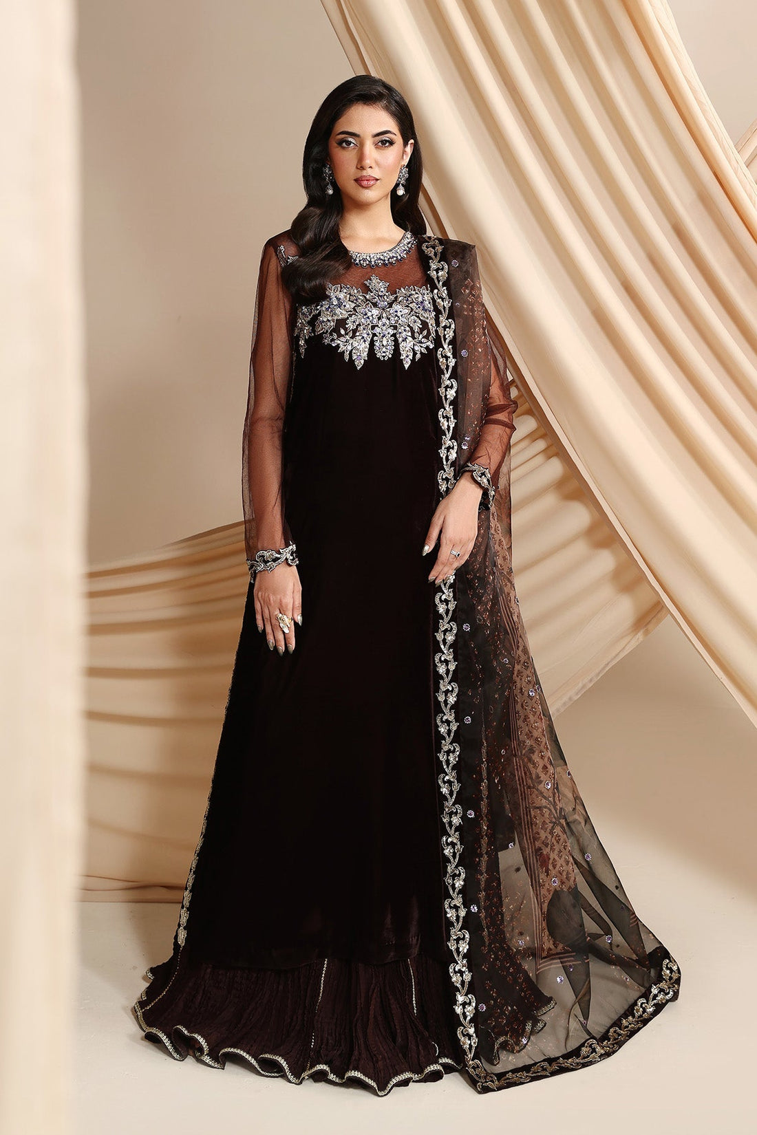 Alizeh | Lamour 25 | AF-VLT-2211-Aries - by Libasekhas UK - Registered Vendor of : Alizeh - 100% Original Designer Dress