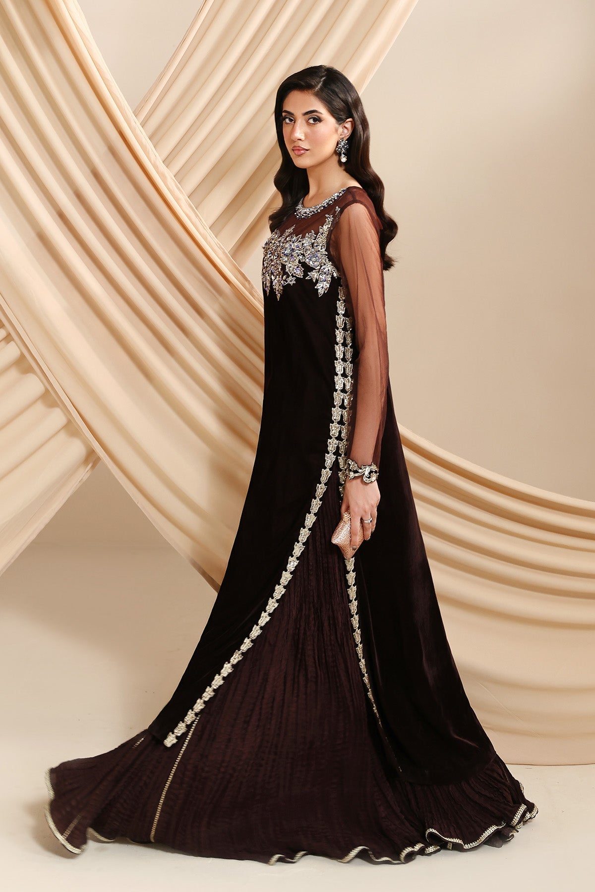 Alizeh | Lamour 25 | AF-VLT-2211-Aries - by Libasekhas UK - Registered Vendor of : Alizeh - 100% Original Designer Dress