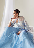 Mahum Asad | The Sirens | Sky Whispers - by Libasekhas UK - Registered Vendor of : Mahum Asad - 100% Original Designer Dress