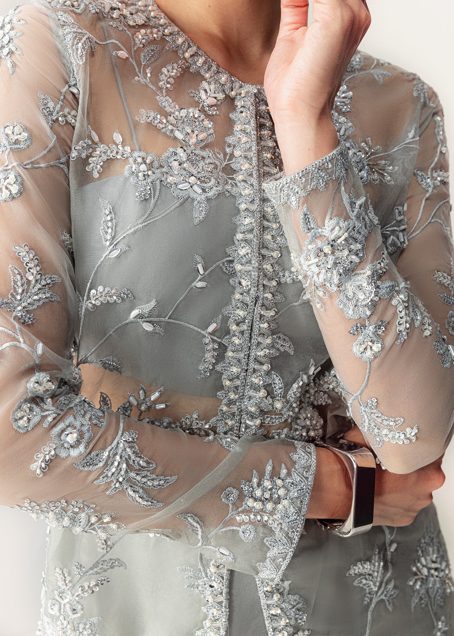 Mahum Asad | The Sirens | Moonlit - by Libasekhas UK - Registered Vendor of : Mahum Asad - 100% Original Designer Dress