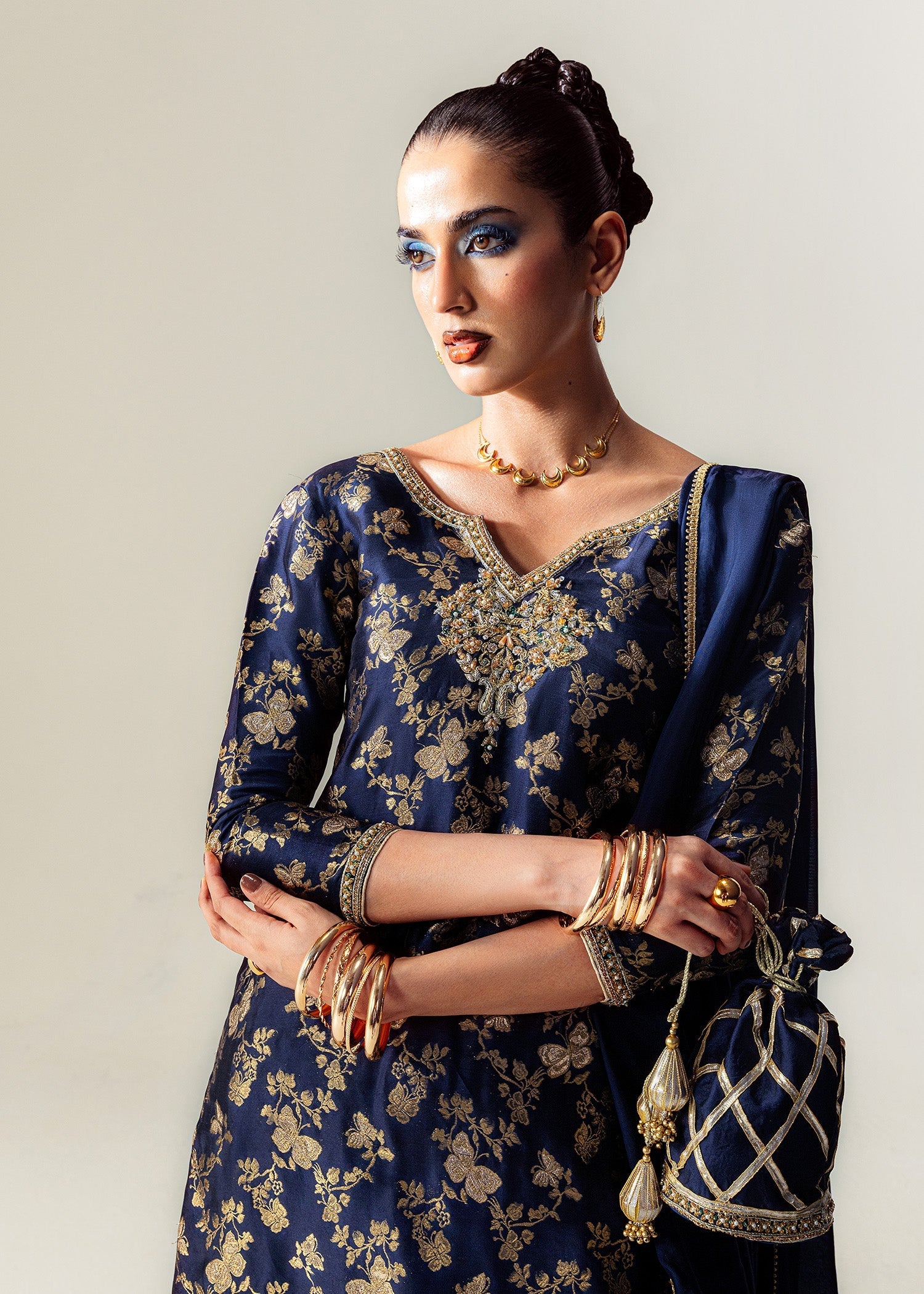 Mahum Asad | The Sirens | Blossom - by Libasekhas UK - Registered Vendor of : Mahum Asad - 100% Original Designer Dress