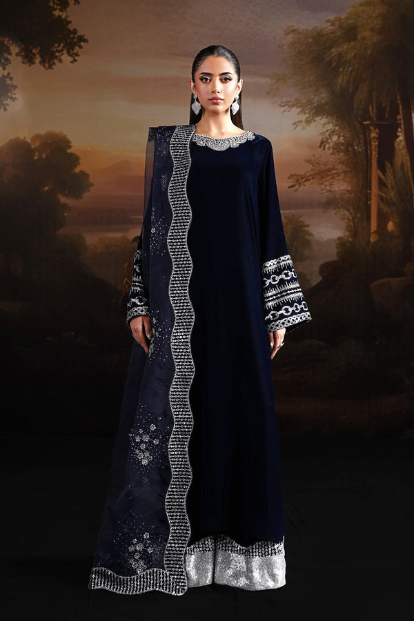 Alizeh | Lamour 25 | AF-VLT-2208-Velvetine - by Libasekhas UK - Registered Vendor of : Alizeh - 100% Original Designer Dress