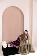 Alizeh | Makhmal Luxury Velvet Edit | Zarlish - by Libasekhas UK - Registered Vendor of : Alizeh - 100% Original Designer Dress