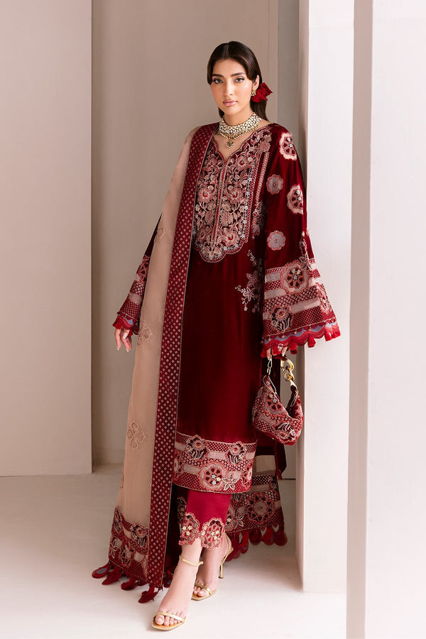 Alizeh | Makhmal Luxury Velvet Edit | Velzari - by Libasekhas UK - Registered Vendor of : Alizeh - 100% Original Designer Dress