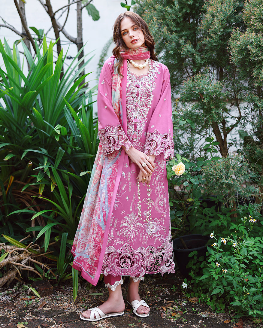 Mushq | The Secret Garden Lawn | Mystic Camellia - by Libasekhas UK - Registered Vendor of : Mushq - 100% Original Designer Dress
