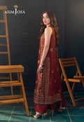 Asim Jofa | Lumiere Formals | AJLFC-05 EMBROIDERED SLUB LAWN - by Libasekhas UK - Registered Vendor of : Asim Jofa - 100% Original Designer Dress