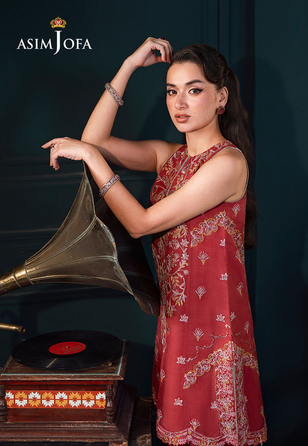 Asim Jofa | Lumiere Formals | AJLFC-06 EMBROIDERED ORGANZA - by Libasekhas UK - Registered Vendor of : Asim Jofa - 100% Original Designer Dress