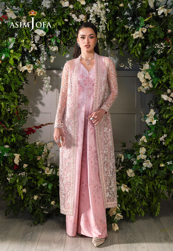Asim Jofa | Lumiere Formals | AJLFC-02 EMBROIDERED ORGANZA - by Libasekhas UK - Registered Vendor of : Asim Jofa - 100% Original Designer Dress